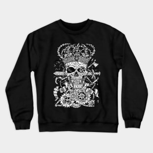 Mystic Skull (6) Hand Drawn Original Artwork. Crewneck Sweatshirt